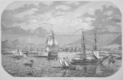 Port-au-Prince (Stich) von Louis Le Breton