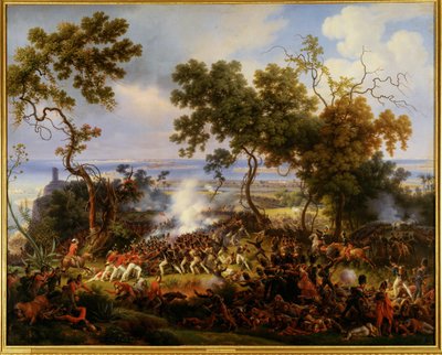 Bitva u Chiclarry u Cádizu 5. května 1811 (malba na plátně) od Louis Lejeune