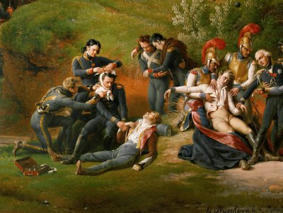 Dominique Larrey, vrchní chirurg francouzské armády (malba na plátně) od Louis Lejeune