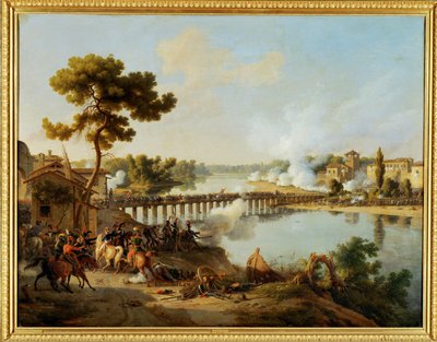 Bitva u Lodi (dýchání) od Louis Lejeune