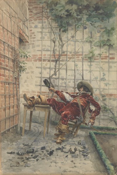 Ve svých pohárech, 1872. od Louis Leloir