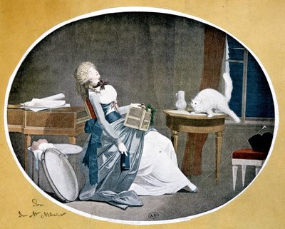 Závěsný od Louis Leopold (after) Boilly