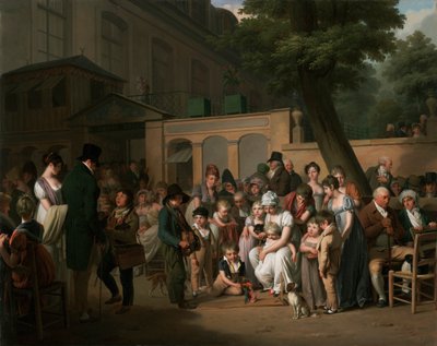 Vstup do Jardin Turc od Louis Leopold Boilly