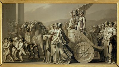 Triumf cara Alexandra I. aneb Mír... od Louis Leopold Boilly