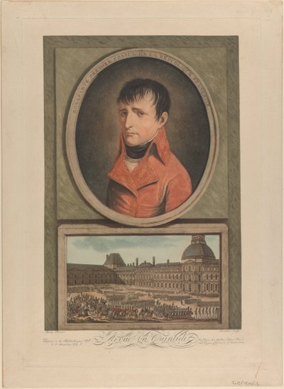 Napoleon Bonaparte jako první konzul Francie, 1802 od Louis Leopold Boilly
