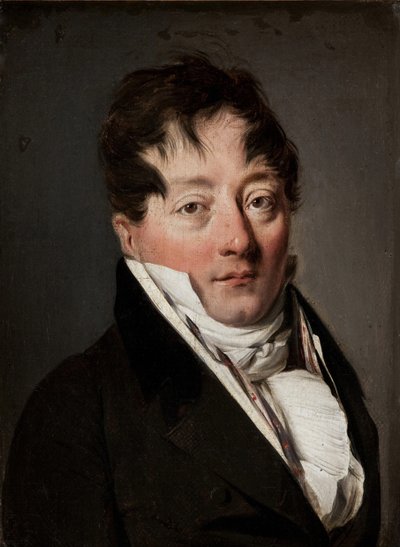Portrét Alexandra Balthazara Laurenta Grimoda de la Reynière 1758-1837 od Louis Leopold Boilly