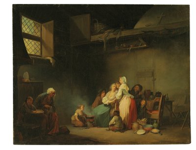 Polévka pro kočky od Louis Leopold Boilly