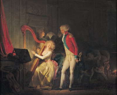 Improvizovaný koncert aneb Cena harmonie od Louis Leopold Boilly