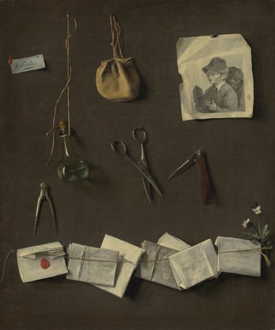 Různé předměty, kolem roku 1785 od Louis Leopold Boilly
