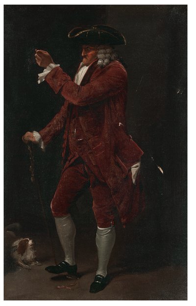 Pán se psem od Louis Leopold Boilly