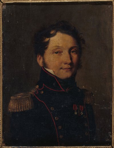 Francouzsky: Portrait dit du capitaine Jules Raulin od Louis Leopold Boilly