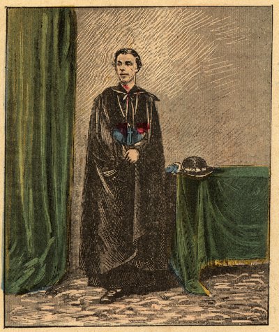 Louis-Gaston de Segur (Louis Gaston de Segur) (1844-1879) francouzský biskup - - rytina z “” náboženského učení očima. Báječné album“ Louis Maitrejean a Georget Ramond - Francie 1910 od Louis Maitrejean
