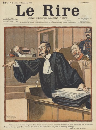 Ilustrace pro Le Rire od Louis Malteste