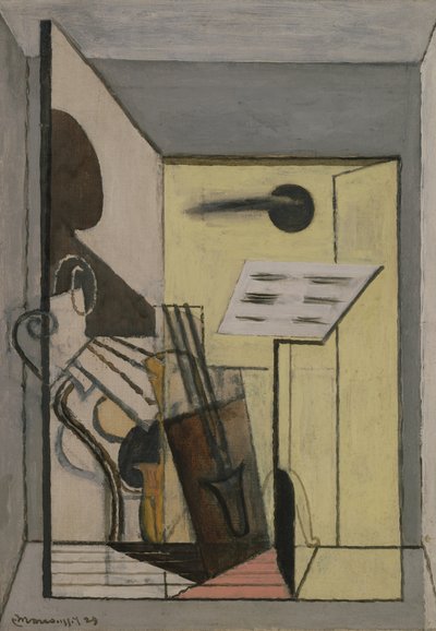 Score Sheet, 1929 od Louis Marcoussis