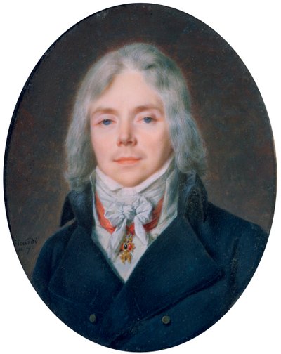 Charles-Maurice de Talleyrand, c1766-1825 od Louis Marie Sicard
