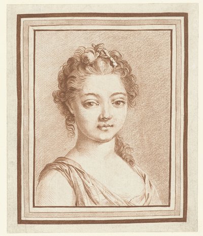Busta mladé dívky od Louis Marin Bonnet (attributed to)