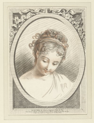 Busta mladé ženy Tete de femme od Louis Marin Bonnet