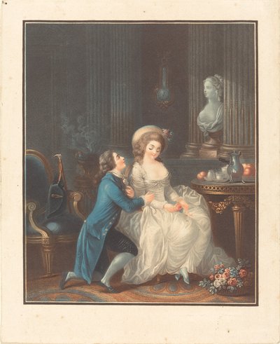 Milenec poslouchal. od Louis Marin Bonnet
