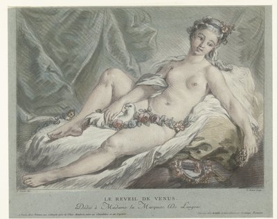 Venuše se probouzí Le reveil de Venus (název na objektu) od Louis Marin Bonnet