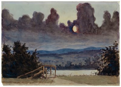 Temné mraky, c. 1901. od Louis Michel Eilshemius