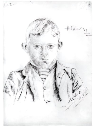 Portrét Howarda L. Colese, prosinec 1883. od Louis Michel Eilshemius