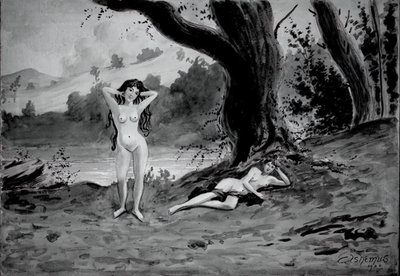 Dva akty, 1900. od Louis Michel Eilshemius