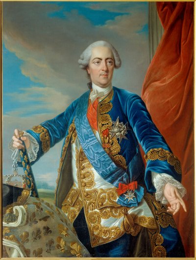 Portrét Ludvíka XV od Louis Michel van Loo