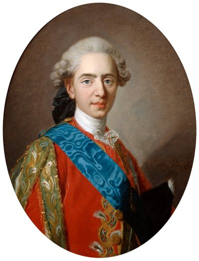 Vévoda de Berry, pozdější král Ludvík XVI., ve věku 15 let, c1769 od Louis Michel van Loo