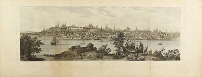 Panoramatický pohled na Kasan, 1767 od Louis-Nicolas de Lespinasse