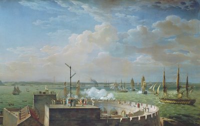 Přístav Cherbourg, 1822 od Louis Philippe Crepin