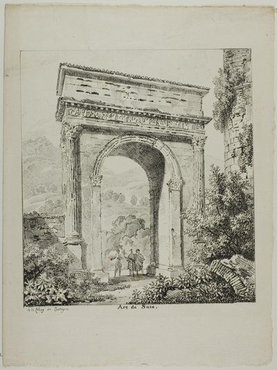 Susa Arch od Louis Pierre Baltard