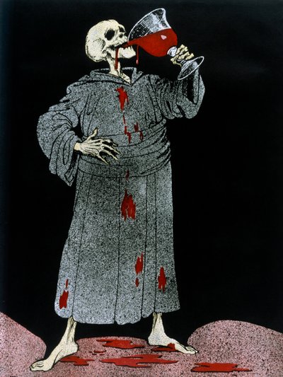 "Na tvé zdraví, civilizaci!", 1916 od Louis Raemaekers