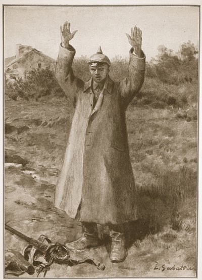Kamerad.. Pardon! Ruční metoda německé kapitulace od Louis Remy Sabattier