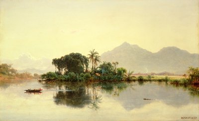 Na Orinoku, Venezuela, 1857 od Louis Rémy Mignot