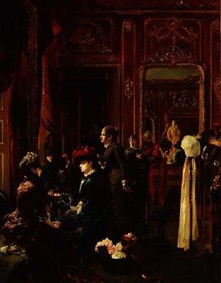 U Milliners od Louis Robert Carrier Belleuse