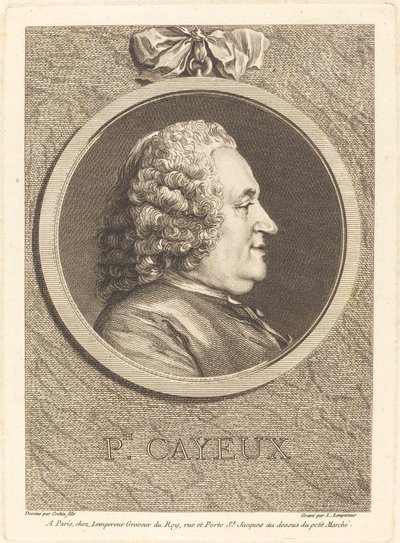 Philippe Cayeux od Louis Simon Lempereur after Charles Nicolas Cochin II