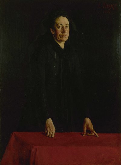 Portrét Louise Michel 1830-1905, 1882. od Louis Tinayre