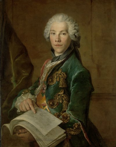 Portrét Arnolduse van Rijnevelda Portrét Arnolduse van Rijnevelda od Louis Tocqué
