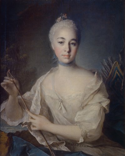 Portrét hraběnky Anny Vorontsové 1743-1769, cca 1758 od Louis Tocqué