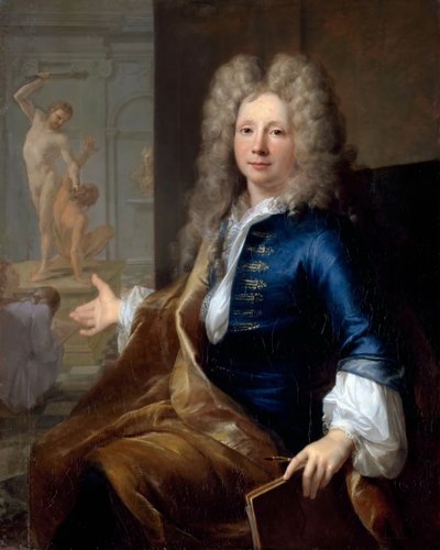 Portrét Louise Boullogne mladšího 1654-1733 od Louis Tocqué
