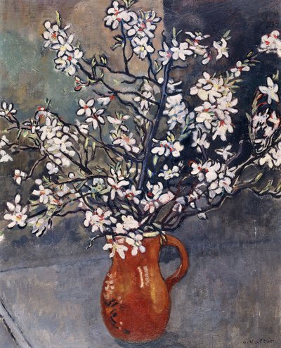 Mandlový květ, kolem roku 1925 (olej na plátně) od Louis Valtat