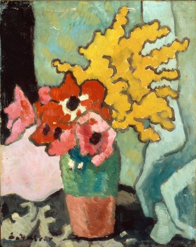 Sasanky a mimózy od Louis Valtat