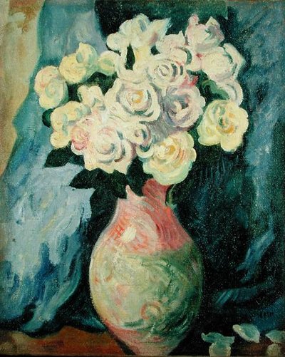 Květiny (olej na plátně) od Louis Valtat
