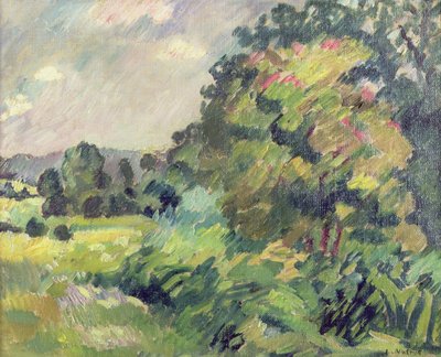 Krajina Normandie od Louis Valtat