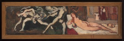 Studie podle Tizianovy Venuše z Urbina a Rasu Atalanty od Guida Reniho, vytvořené během výstavy "Italské umění" v Petit Palais. od Louis Valtat