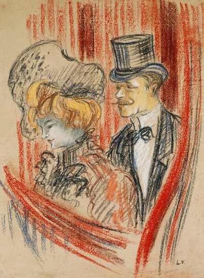 Krabice; La Loge od Louis Valtat