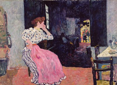 Žena v kabaretu od Louis Valtat