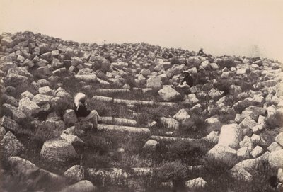 Ruiny poblíž Bejrútu, Libanon od Louis Vignes