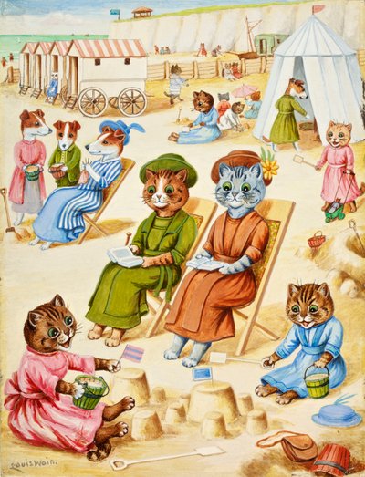 Prázdninový čas od Louis Wain