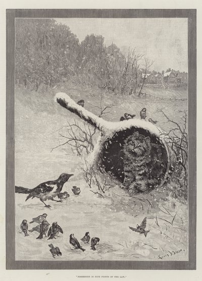 Vlastnictví je devět bodů zákona od Louis Wain